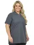 Camisa polo piquet feminina plus size fenomenal