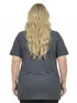 Camisa polo piquet feminina plus size fenomenal