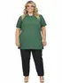Camisa polo piquet feminina plus size fenomenal