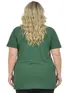 Camisa polo piquet feminina plus size fenomenal