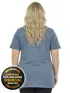 Camisa polo piquet feminina plus size fenomenal
