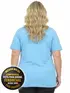 Camisa polo piquet feminina plus size fenomenal