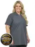 Camisa polo piquet feminina plus size fenomenal