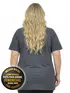 Camisa polo piquet feminina plus size fenomenal