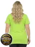 Camisa polo piquet feminina plus size fenomenal