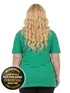 Camisa polo piquet feminina plus size fenomenal