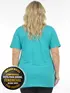 Camisa polo piquet feminina plus size fenomenal