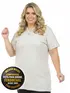Camisa polo piquet feminina plus size fenomenal