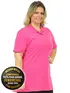 Camisa polo piquet feminina plus size fenomenal
