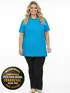 Camisa polo piquet feminina plus size fenomenal