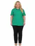 Camisa polo piquet feminina plus size fenomenal