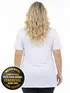 Camisa polo piquet feminina plus size fenomenal