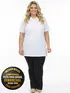 Camisa polo piquet feminina plus size fenomenal