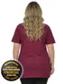 Camisa polo piquet feminina plus size fenomenal