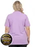 Camisa polo piquet feminina plus size fenomenal