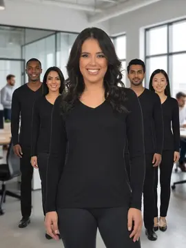Blusa Conforto Fenomenal: a manga longa que modela o corpo!