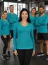 Blusa Conforto Fenomenal: a manga longa que modela o corpo!