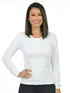 Blusa Gola Redonda Manga Longa Fenomenal
