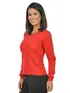 Blusa Gola Redonda Manga Longa Fenomenal