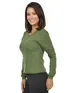 Blusa Gola Redonda Manga Longa Fenomenal