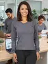 Blusa Gola Redonda Manga Longa Fenomenal