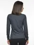 Blusa Gola Redonda Manga Longa Fenomenal