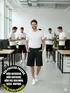 Bermuda zíper com elastano