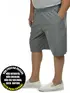 Bermuda plus size elastano e zíper