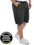 Bermuda plus size elastano e zíper