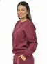 Blusão moletom flanelado básico feminino fenomenal
