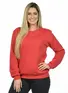 Blusão moletom flanelado básico feminino fenomenal
