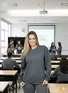 Blusão moletom flanelado básico feminino fenomenal