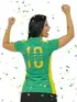 Blusa Brasil Torcida Fenomenal (sem elasticidade)