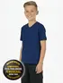 Camiseta algodão decote v infantil unissex fenomenal
