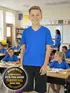 Camiseta algodão decote v infantil unissex fenomenal