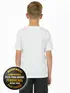 Camiseta algodão decote v infantil unissex fenomenal