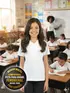Camiseta algodão decote v infantil unissex fenomenal