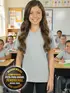 Camiseta algodão decote v infantil unissex fenomenal