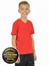 Camiseta algodão decote v infantil unissex fenomenal