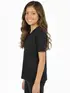 Camiseta algodão decote v infantil unissex fenomenal