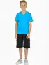 Camiseta algodão decote v infantil unissex fenomenal