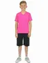 Camiseta algodão decote v infantil unissex fenomenal