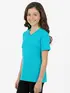 Camiseta algodão decote v infantil unissex fenomenal