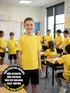 Camiseta malha fria gola careca infantil unissex fenomenal(sem elasticidade)