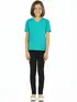 Camiseta Malha Fria Decote V com punho na manga Infantil Unissex