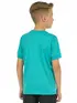 Camiseta Malha Fria Decote V com punho na manga Infantil Unissex