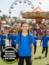 Camiseta Malha Fria Decote V Infantil Unissex Fenomenal (sem elasticidade)