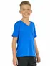 Camiseta Malha Fria Decote V Infantil Unissex Fenomenal (sem elasticidade)