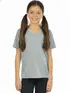 Camiseta Malha Fria Decote V Infantil Unissex Fenomenal (sem elasticidade)
