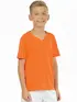 Camiseta Malha Fria Decote V Infantil Unissex Fenomenal (sem elasticidade)